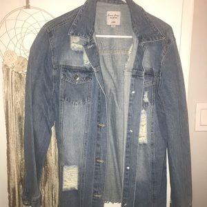 Distressed Denim jacket